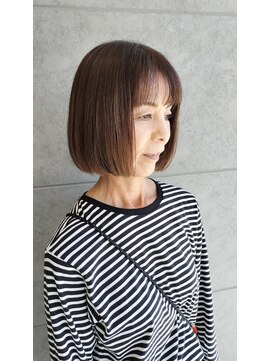 パウダーヘアー ルミニティ(powder hair luminity) ツヤボブスタイル