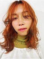 レーベル(LABEL)&nbsp;3Dブラック&オレンジ