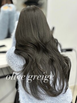 アイシー 表参道(ICY) 透明感オリーブグレーオリーブグレージュオリーブカラー＊RINA