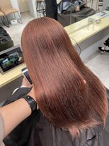 ルート 南堀江(route)&nbsp;ピンクブラウン/艶髪/イメチェン/前髪カット/堀江