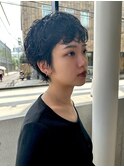 ショートパーマ/ピンパーマ/パーマスタイル