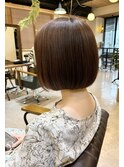 切りっぱなしボブ