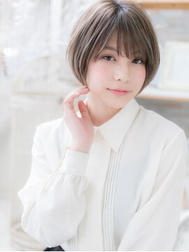 モッズヘア 越谷(mod's hair) 細めハイライト小顔ウルフマッシュショートc6越谷20代30代40代