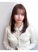 ＊ロングレイヤーカット！ハイレイヤーセミロングウルフカット