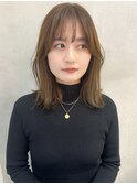 イメチェン外ハネボブ美髪×ブリーチなしレイヤー韓国[大宮]