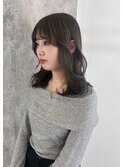 オリーブグレージュ/暗髪/韓国/広島/袋町