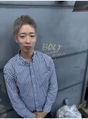 スパイキーショートシルバー
