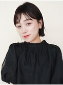 〈s29〉大人ショートハイライト髪質改善キッズカット前髪30代40