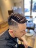 【男性限定】カット+眉カット+頭皮マッサージ５分+顔の保湿パック￥7.330