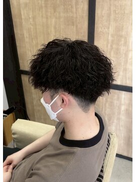 メンズギフト(men's GIFT) ツイストスパイラルマッシュツーブロック刈り上げ