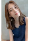 トレンド・前髪大人かわいい艶髪イメチェンくせ毛風カール