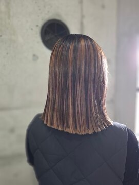 ルレーヴ 沖縄糸満店(Le reve) ボブハイライト［沖縄/糸満/那覇/髪質改善/縮毛矯正/メンズ]