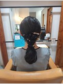 編み下ろしスタイル