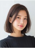 大人可愛いボブ