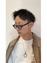 ミュウ(MIU) 外ハネアップバングスタイル