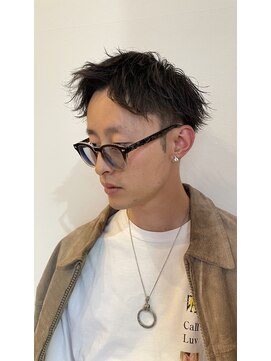 ミュウ(MIU) 外ハネアップバングスタイル