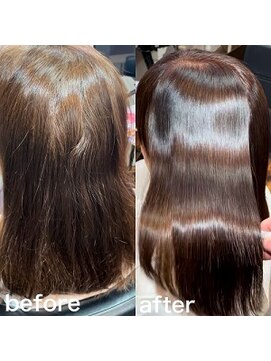 ブルーム(BLOOM) 白髪の方必見！素髪のような艶ストレート