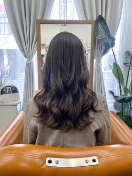 ツヤ感/韓国風ゆる巻