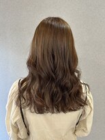 ヘアーザラブズラフズ オーガニカ 北九州(HAIR THE LOVES LAUGHS ORGANICA)&nbsp;明るめブラウンカラー