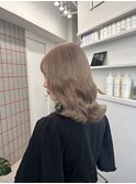 クラゲヘアー/小顔/ココアベージュ/オリーブグレー/渋谷