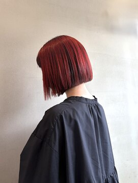 ヘアサロン ムク(HAIR SALON.MuKu) アンブレラカラー × ボブ
