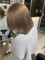 PELE原宿/ブリーチなしダブルカラー/ハイトーン/ケアブリーチ【３月上旬OPEN(予定)】&nbsp;着物ヘア/大人ガーリー/ダークアッシュ/似合わせカット/原宿