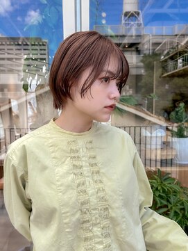 エルム 原宿 表参道(yelm) ハンサムショート/髪質改善/ブリーチなしダブルカラー/レイヤー