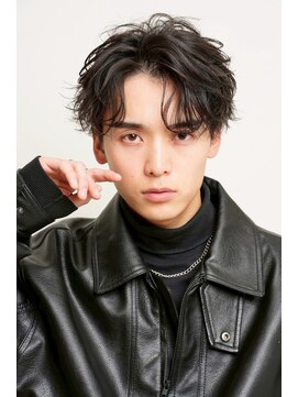 アイトーキョープラスシー 横浜(AI TOKYO+Sea) MEN’S横浜/センターパート/フェザーパーマ/毛流れパーマ/高島町