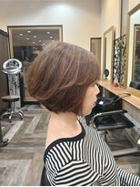 ラモードイワイ 遠鉄百貨店(La Mode IWAI) 前下がりボブ