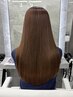 【中根指名限定】プレミアムケア髪質改善ストレート 39050円～ 東京/銀座