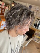 ヘア メイク ココ(hair make coco)&nbsp;ブラック＆グレー　(*^^*)
