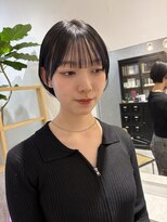 ミモザ(Mimosa) 《Mimosa》耳掛けショート/ダークブルー