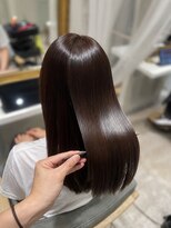 アンドットエス 銀座(and.S) 【髪質改善】縮毛矯正で叶う艶髪美人