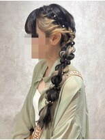 ノエ(Noe)&nbsp;写真映え！サイド編み下ろしヘア♪