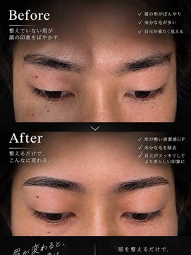 ブラッシュ バイ フォルテ 静岡 草薙店(Brush by FORTE) メンズアイブロウワックス◎