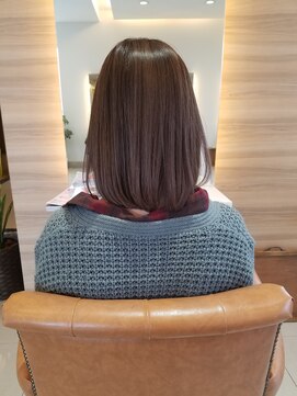 シノヤ 東根店(Shinoya) ピンクアッシュ/ハイライト/韓国風暗髪/美髪/20代30代40代