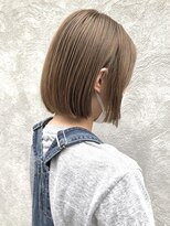 ニア 清澄白河(nir)&nbsp;〈清澄白河 半個室〉ミニボブ/ミルクティーベージュ