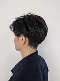 ハンサムショート×マッシュショート
