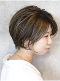 大人綺麗なショートスタイル