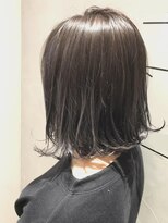 ヘアブランコブランコ 横浜(hair blanco_blanco) ボブルフ/艶ボルドー/こなれハイトーン/プレミアムカラー[横浜]