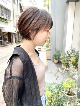 ヌード(NUDE) NUDE くびれショート20代30代40代大人ショートボブ ボブショート