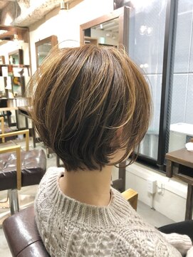 トゥーリ 長崎住吉店(tuuli) tuuli☆30代40代ペールベージュ切りっぱなしショート　1