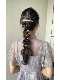 ホワイトルーム(White Room) 編みおろし ×  hair arrange
