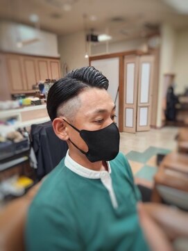 アポロカットステージ 相模大野店 アップバング/ツーブロックマッシュ<理容室>[メンズ/相模大野]