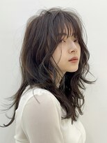 アフロートリノ(AFLOAT Leino)&nbsp;20代30代40代　レイヤーミディアム　質感調整顔まわりカット#