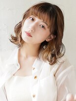 ラフィス ヘアー レイヴ 姫路店(La fith hair reve)&nbsp;【La fith】インナーカラー×こなれミディ