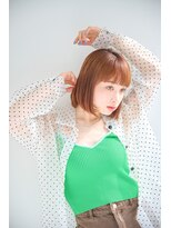 リトル 吉祥寺(little)&nbsp;相性抜群ワイドバングとスリークボブ