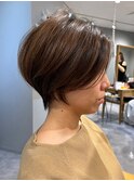 ビフォーアフター/ショートボブ/山城 茂稔