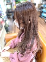 マーメイドヘアー(MERMAID HAIR) 流行りの韓国風前髪&白髪ピンクカラー
