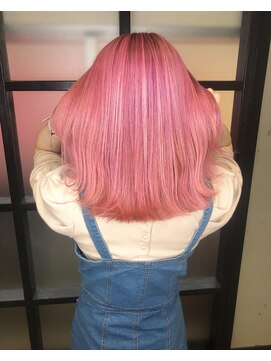 イロ(iro) ダブルカラー《ペールピンク》×大人可愛い色っぽミディ